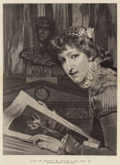 Type van Schoonheid, No XIV door Lawrence Alma Tadema